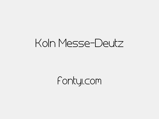 Koln Messe-Deutz