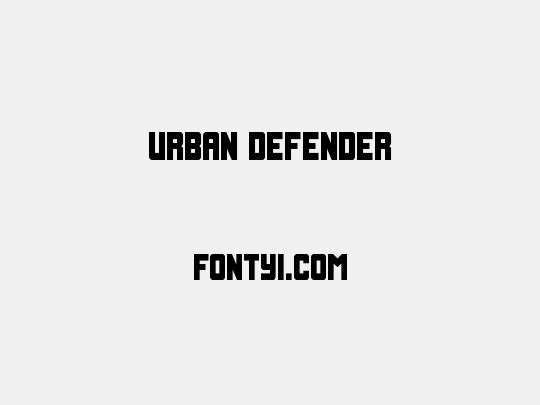 Urban Defender