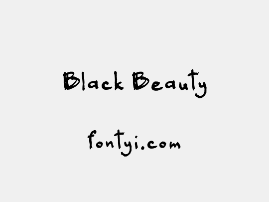 Black Beauty