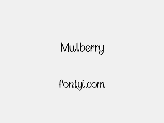 Mulberry