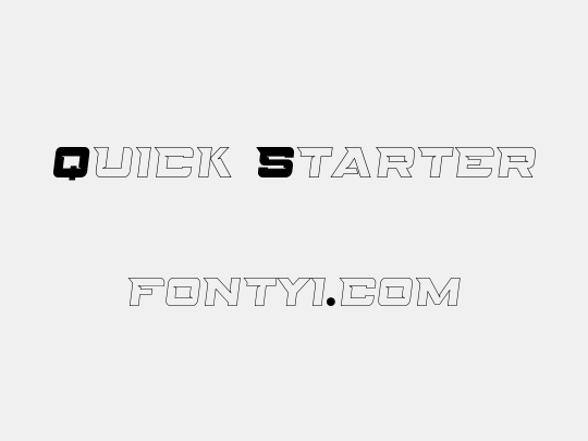 Quick Starter