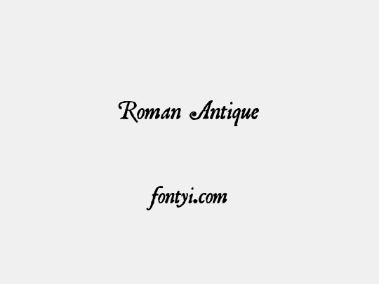 Roman Antique
