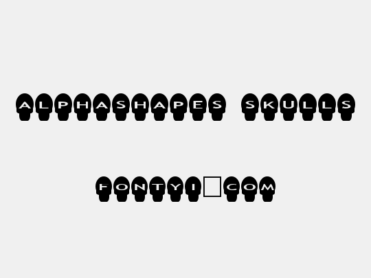 AlphaShapes skulls