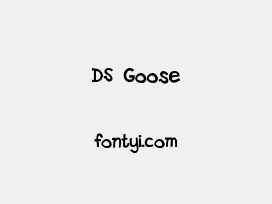 DS Goose