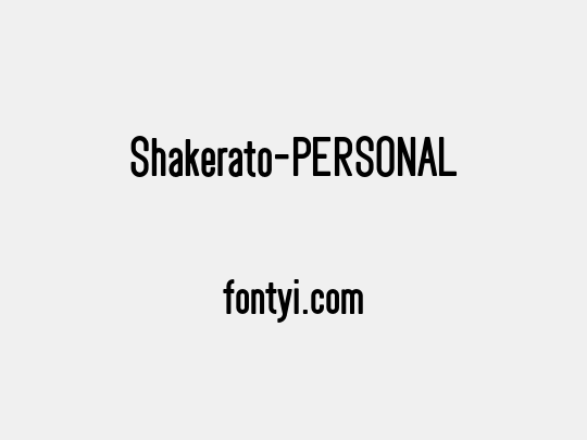 Shakerato-PERSONAL