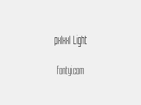 pxlxxl Light