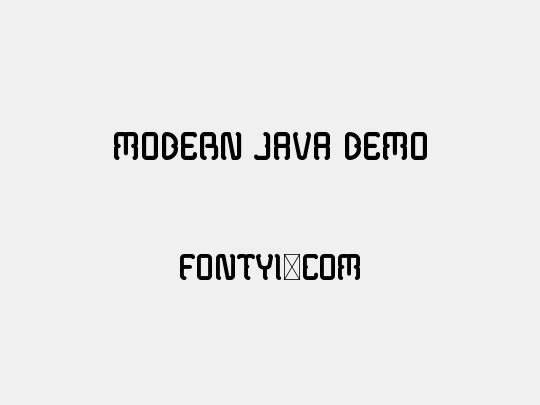 Modern Java Demo