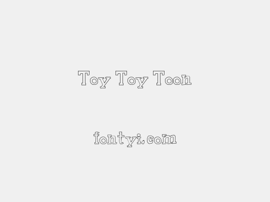 Toy Toy Toon
