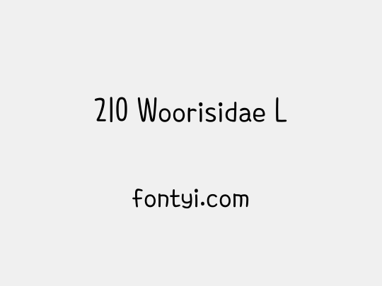 210 Woorisidae L