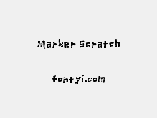 Marker Scratch