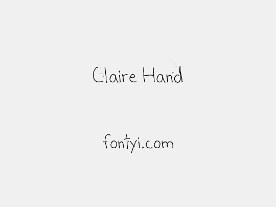 Claire Hand