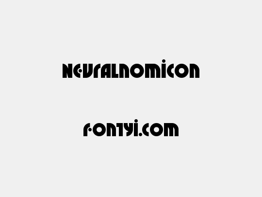 Neuralnomicon