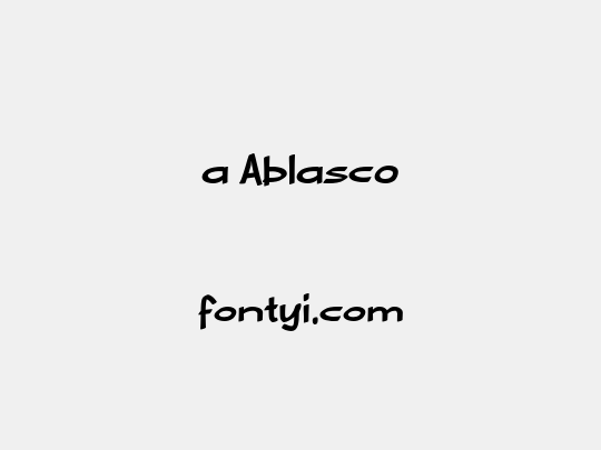 a Ablasco
