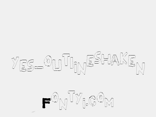 YES_outlineshaken