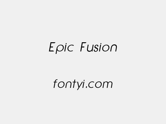 Epic Fusion
