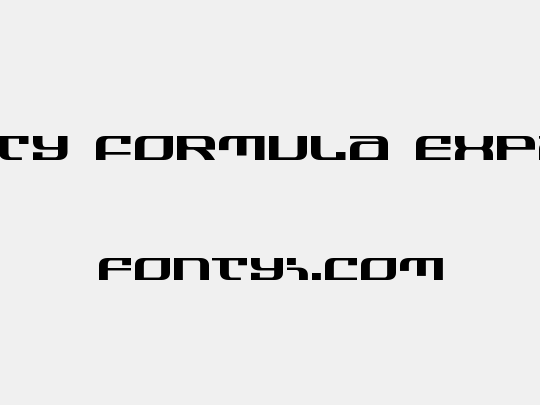 Infinity Formula Expanded