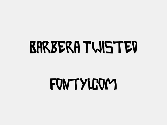 Barbera Twisted