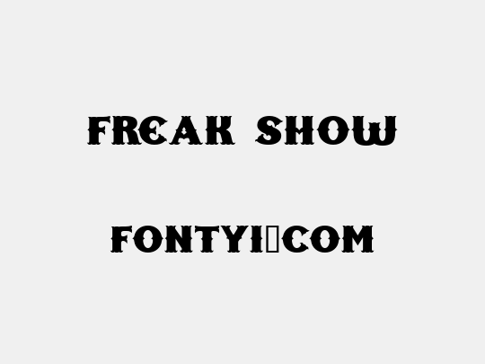 Freak Show