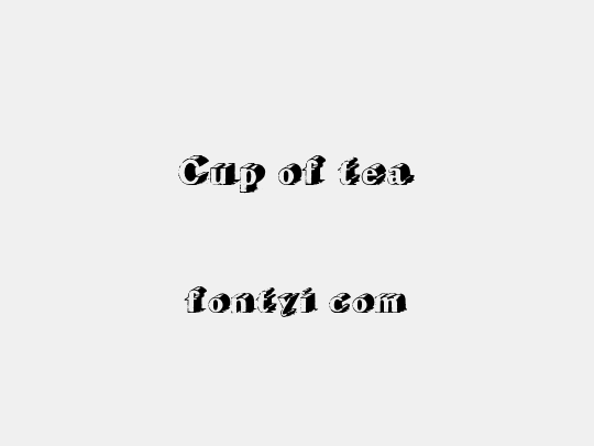 Cup of tea