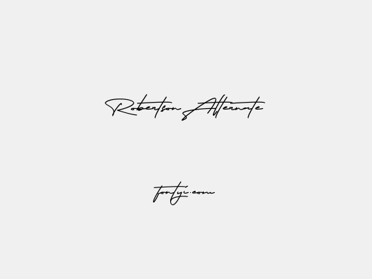Robertson Alternate