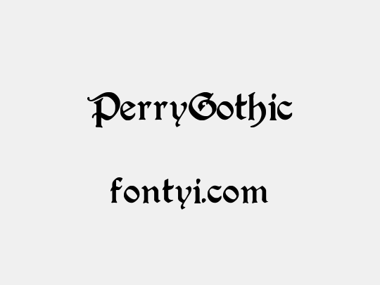 PerryGothic