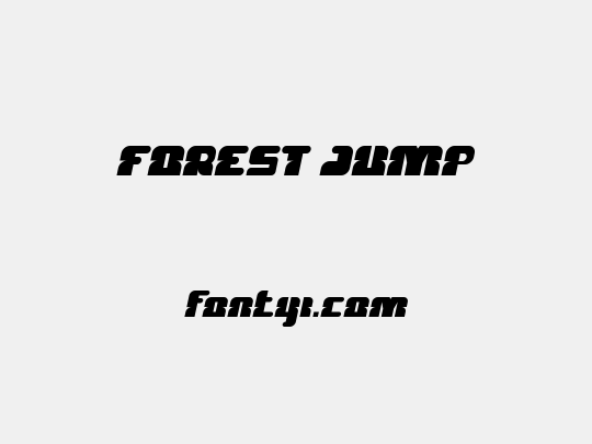 FOREST JUMP