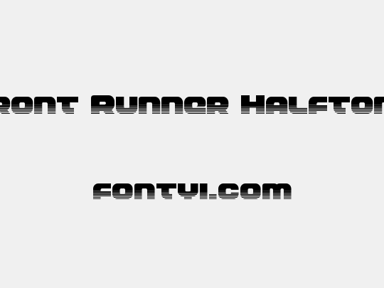 Front Runner Halftone