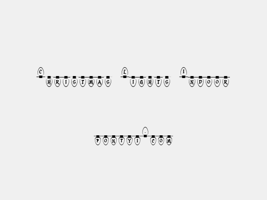 Christmas Lights Indoor