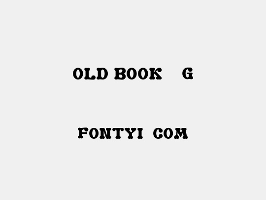 Old Book__G