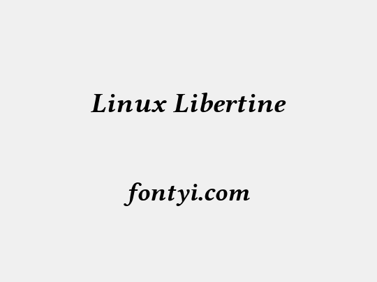 Linux Libertine