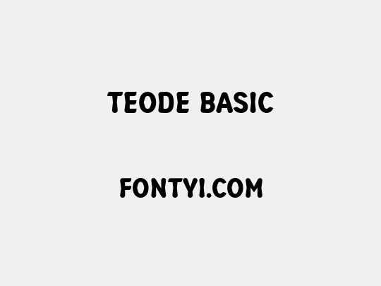 Teode Basic