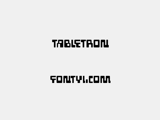 Tabletron