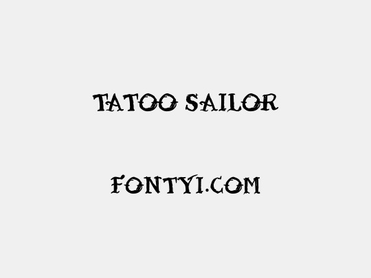 Tatoo Sailor