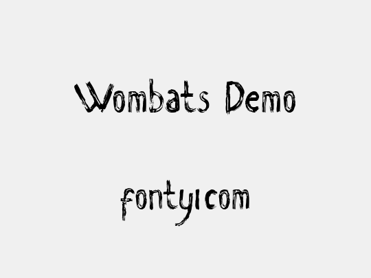 Wombats Demo