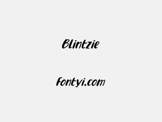 Blintzie