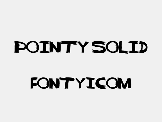 pointy solid