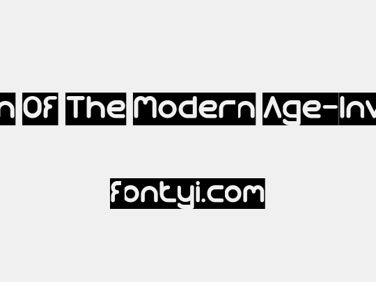 Queen Of The Modern Age-Inverse