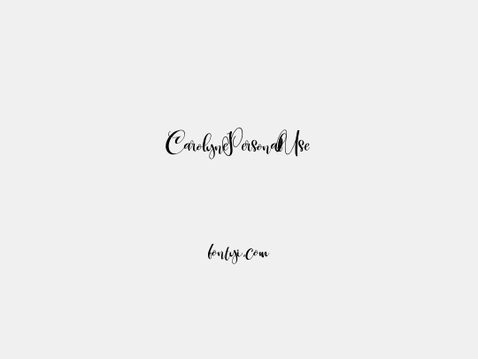 CarolynePersonalUse