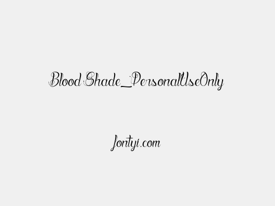 Blood Shade_PersonalUseOnly