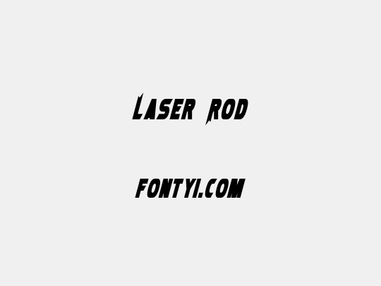 Laser Rod