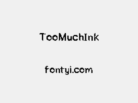 TooMuchInk