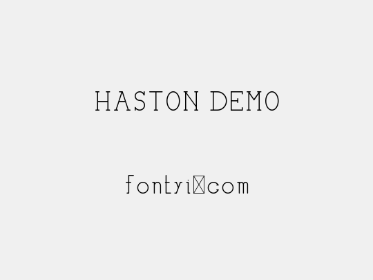 HASTON DEMO