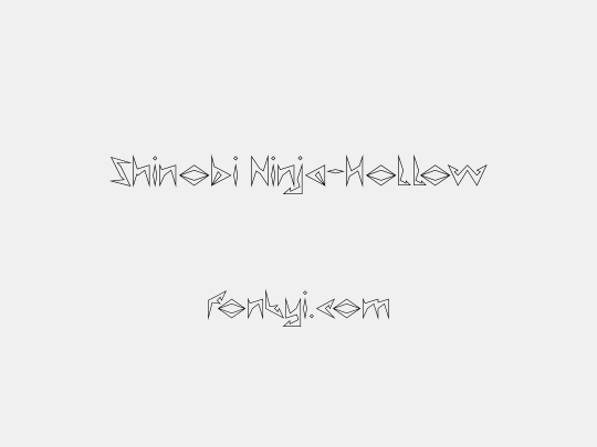 Shinobi Ninja-Hollow