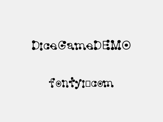 DiceGameDEMO