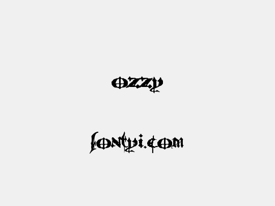 ozzy