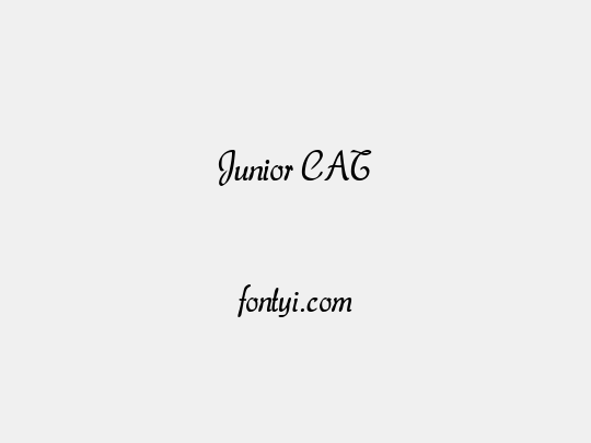 Junior CAT