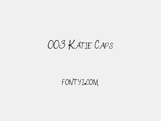 003 Katie Caps