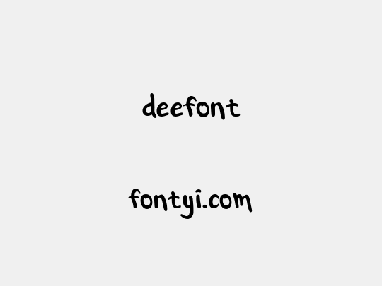 deefont