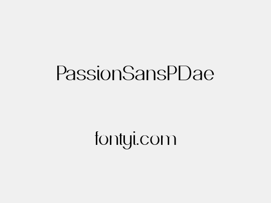 PassionSansPDae