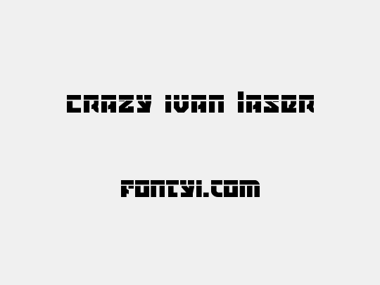 Crazy Ivan Laser